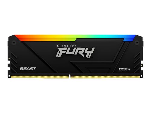 MEMORIJA KINGSTON 8GB/DIMM/DDR4/3200MHZ/CL16/FURY BEAST RGB